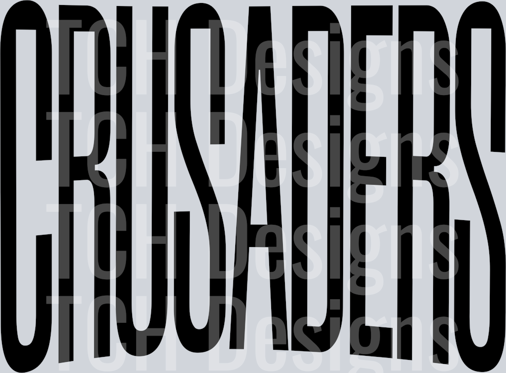 CRUSADERS OVERSIZED BLACK