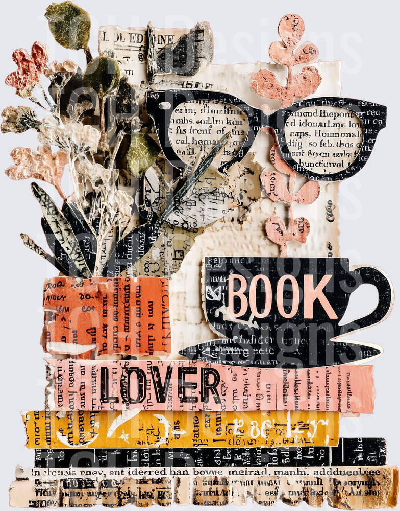 BookLoverCollagePNGbySVGix