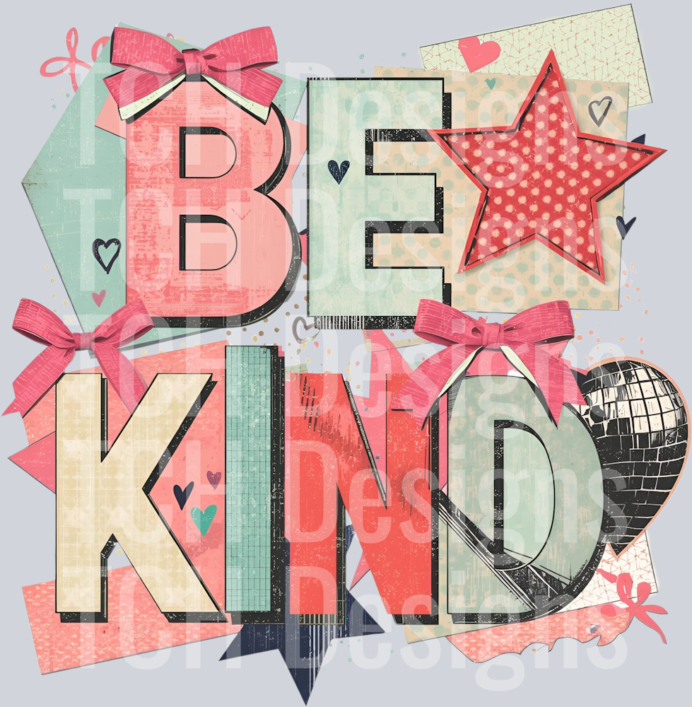 BE KIND DISTRESSED