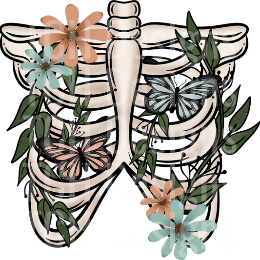 Skeletal florals