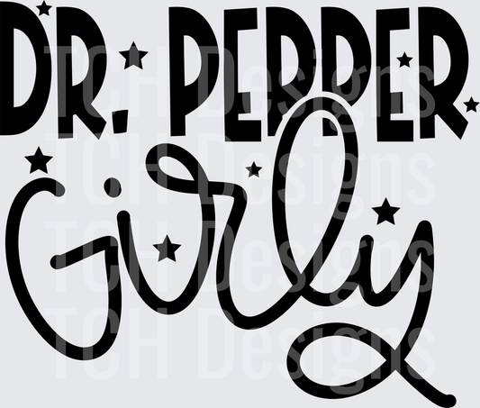 DR PEPPER GIRLY STARS