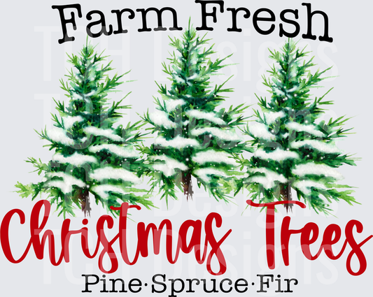 FARM FRESH CHRISTMAS TRESS