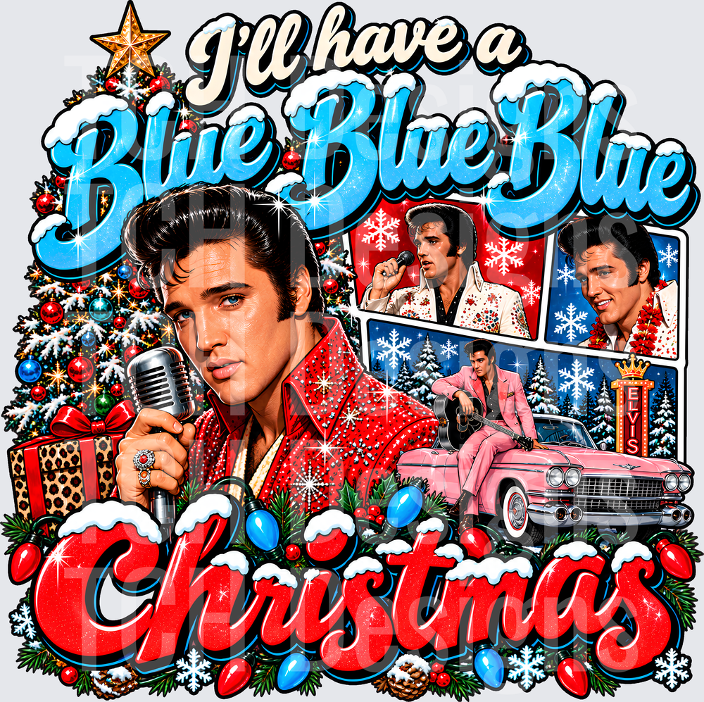 BLUE BLUE CHRISTMAS