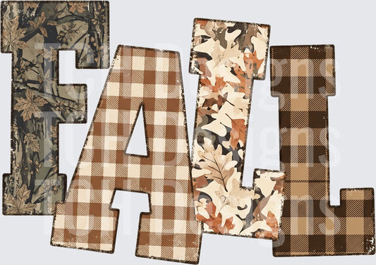 FALL LETTERS