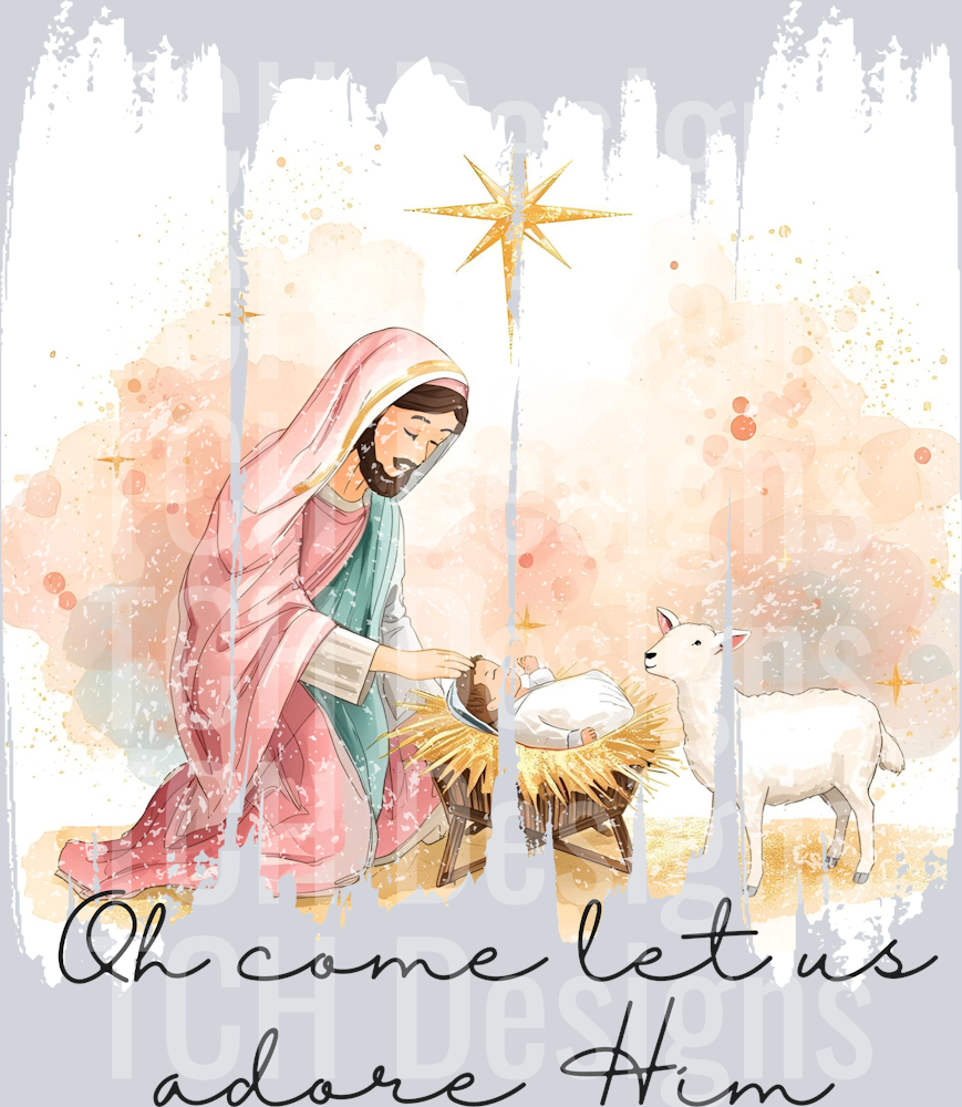 OH COME LET US ADORE HIM