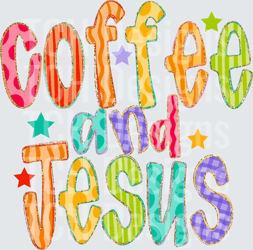COFFEE AND JESUS doodle
