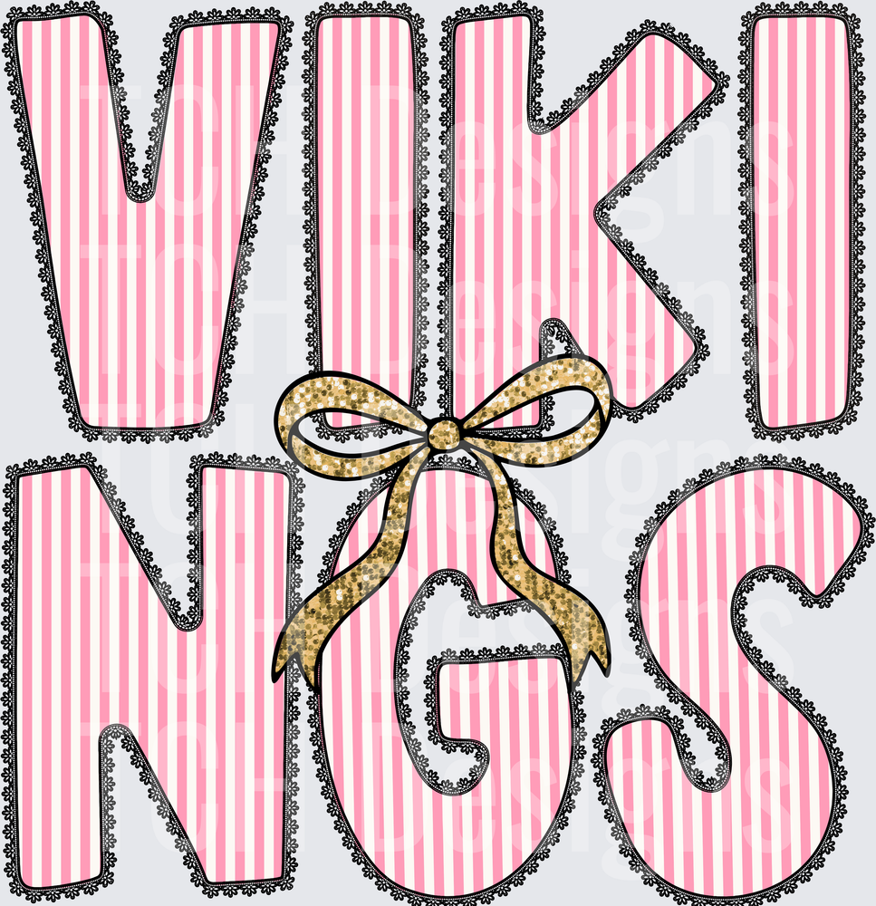 Vikings Pink Mascot- CSG Designs