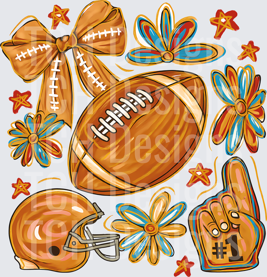 Colorful Football