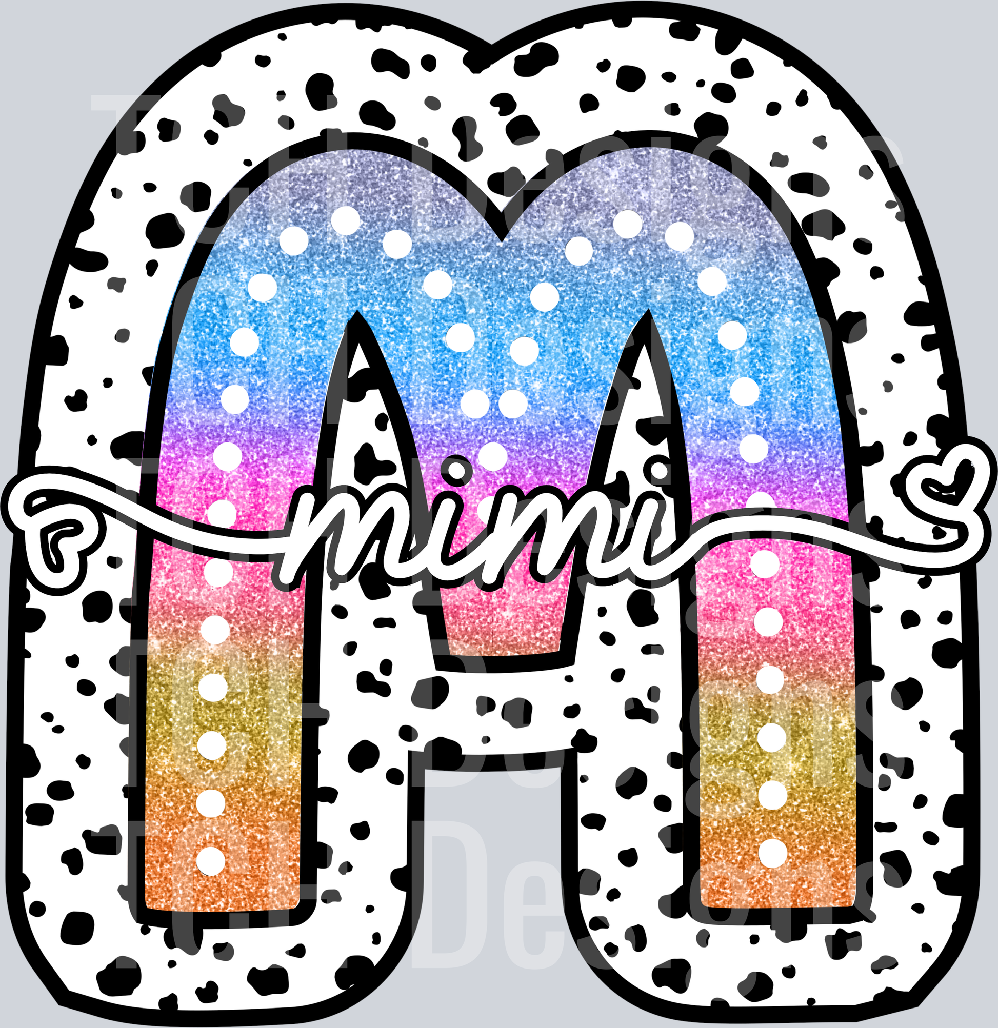 MIMI-TIE DYE DOTTIE NAMES