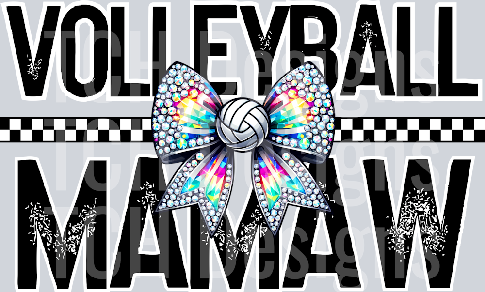 SEPT 24 ECHT DESIGNS - VOLLEYBALL MAMAW