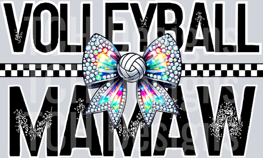 SEPT 24 ECHT DESIGNS - VOLLEYBALL MAMAW