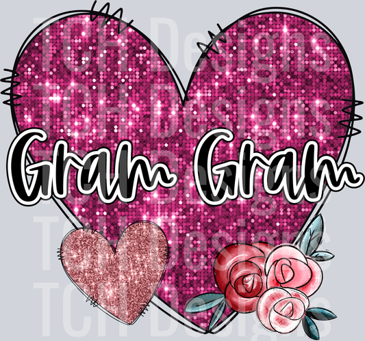 VALENTINES NAMES- GRAM GRAM