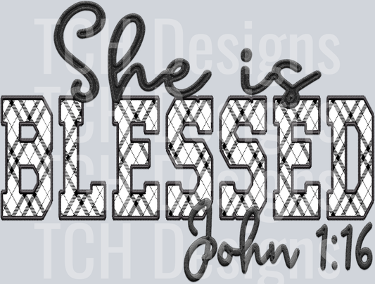 SHE IS BLESSED JOHN116