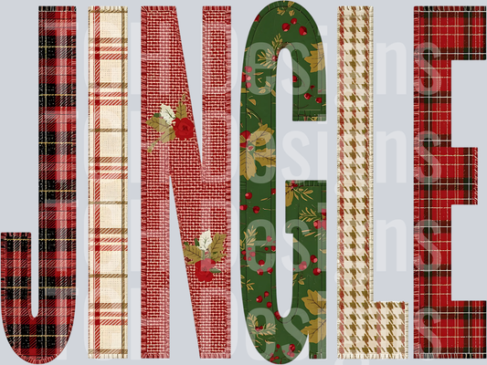 JINGLE CHRISTMAS PATCH