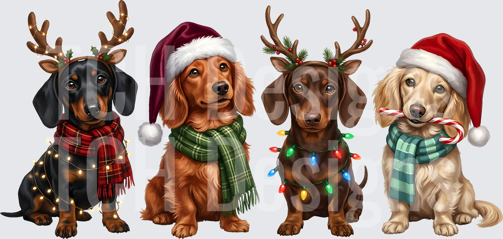 Dachshund Christmas