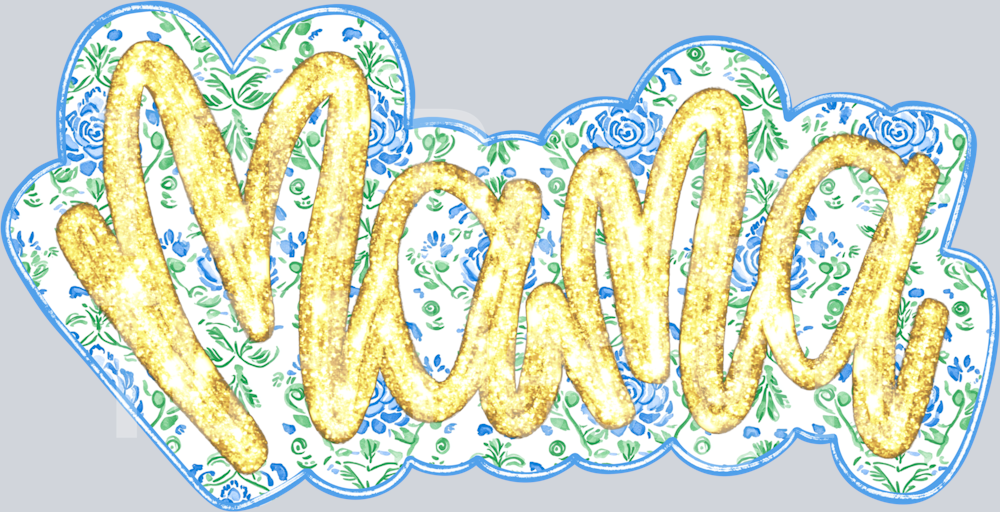 Mama_Shimmer_Gold_Blue_Floral