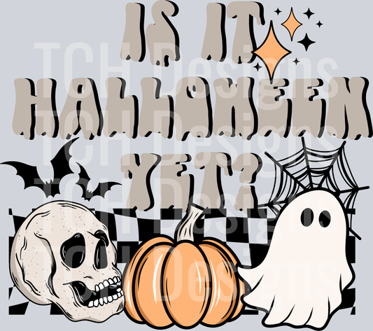 Is It Halloween Yet