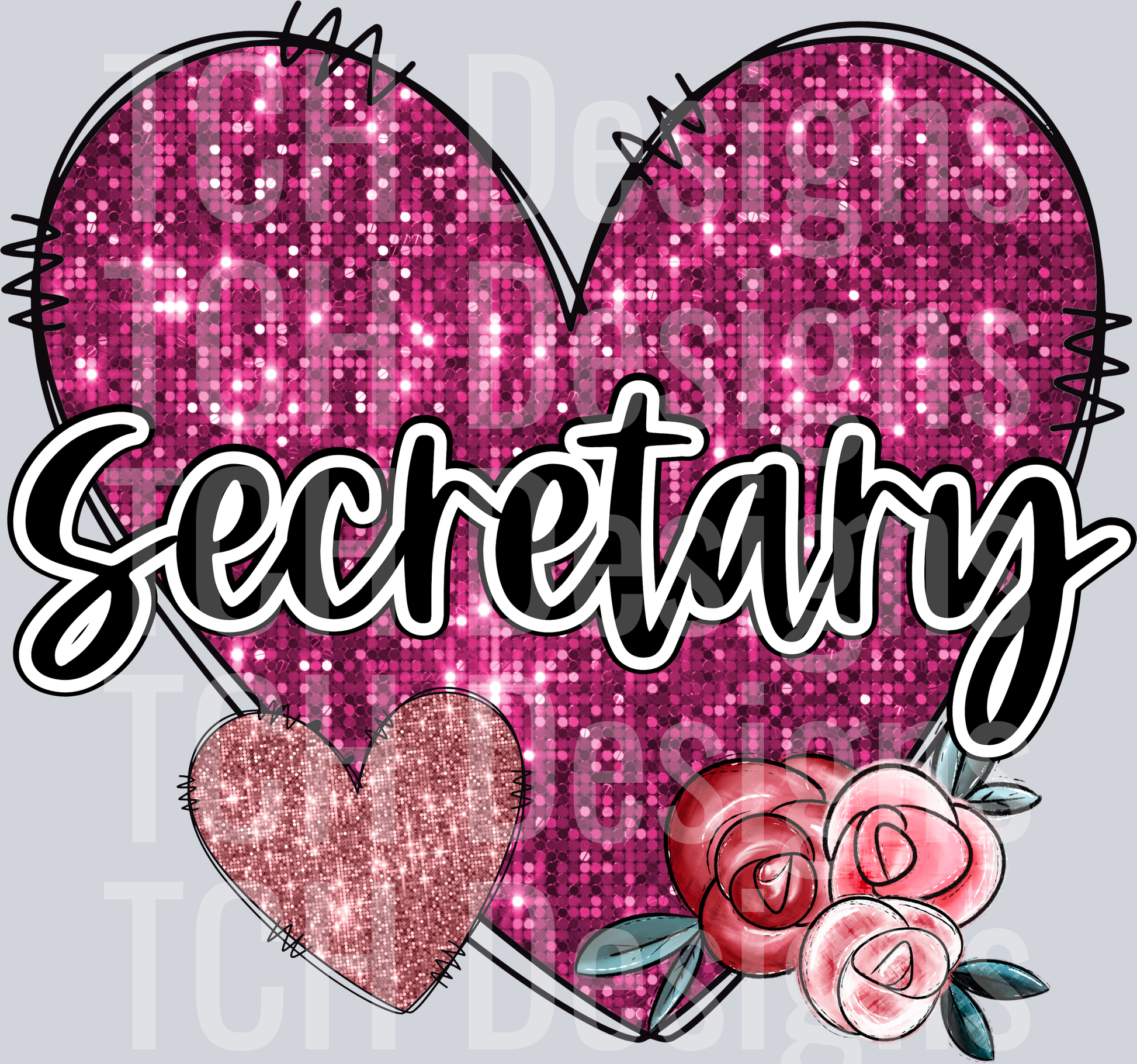 VALENTINES NAMES- SECRETARY