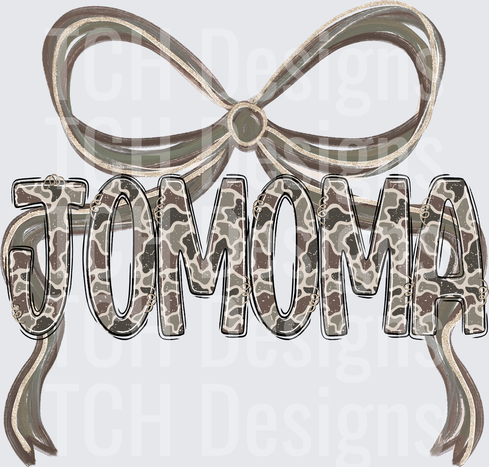 Camo Jomoma Bow