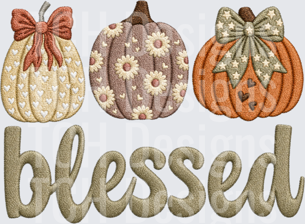 Blessed Pumpkin Trio