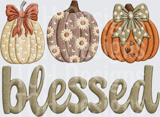 Blessed Pumpkin Trio