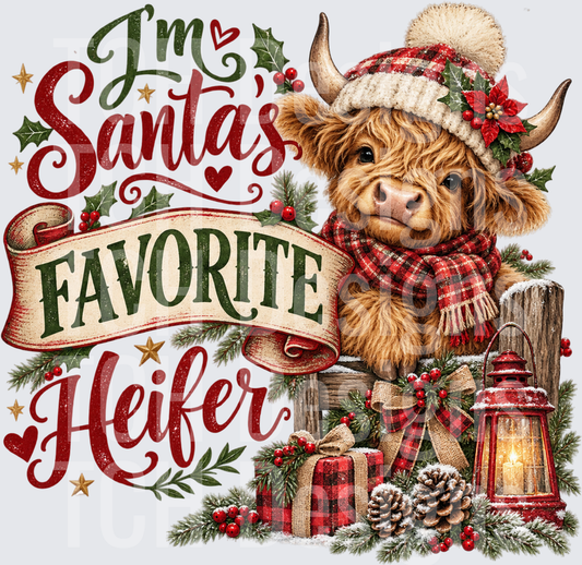 I'm Santa's Favorite Heifer