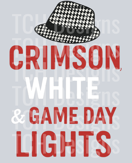 Crimson & White