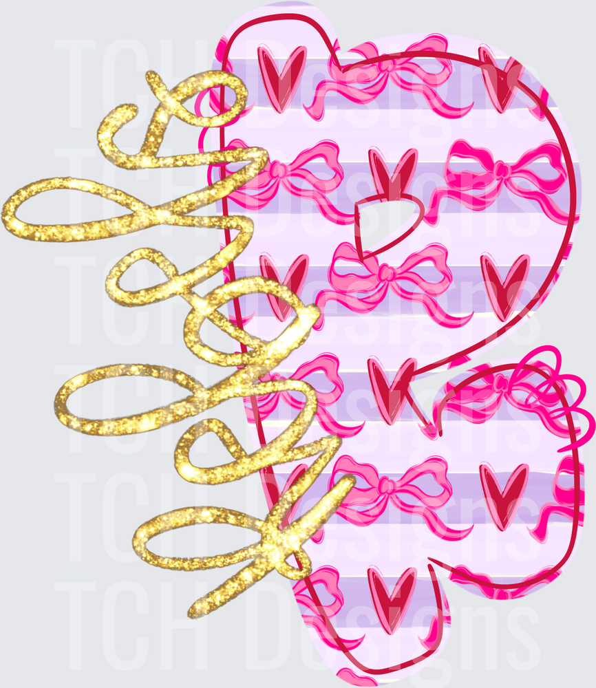 Rebels Bow and Glitter