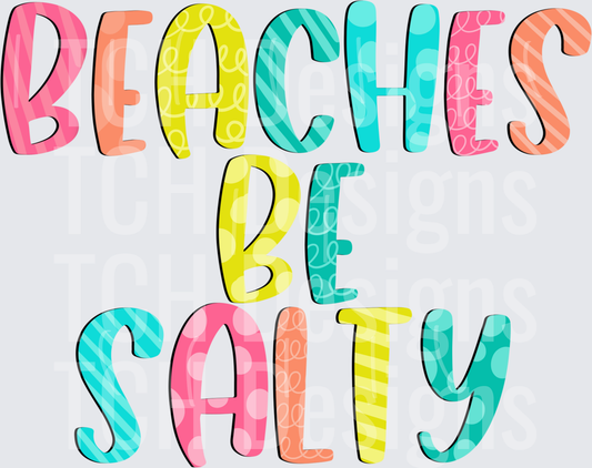 beaches be salty
