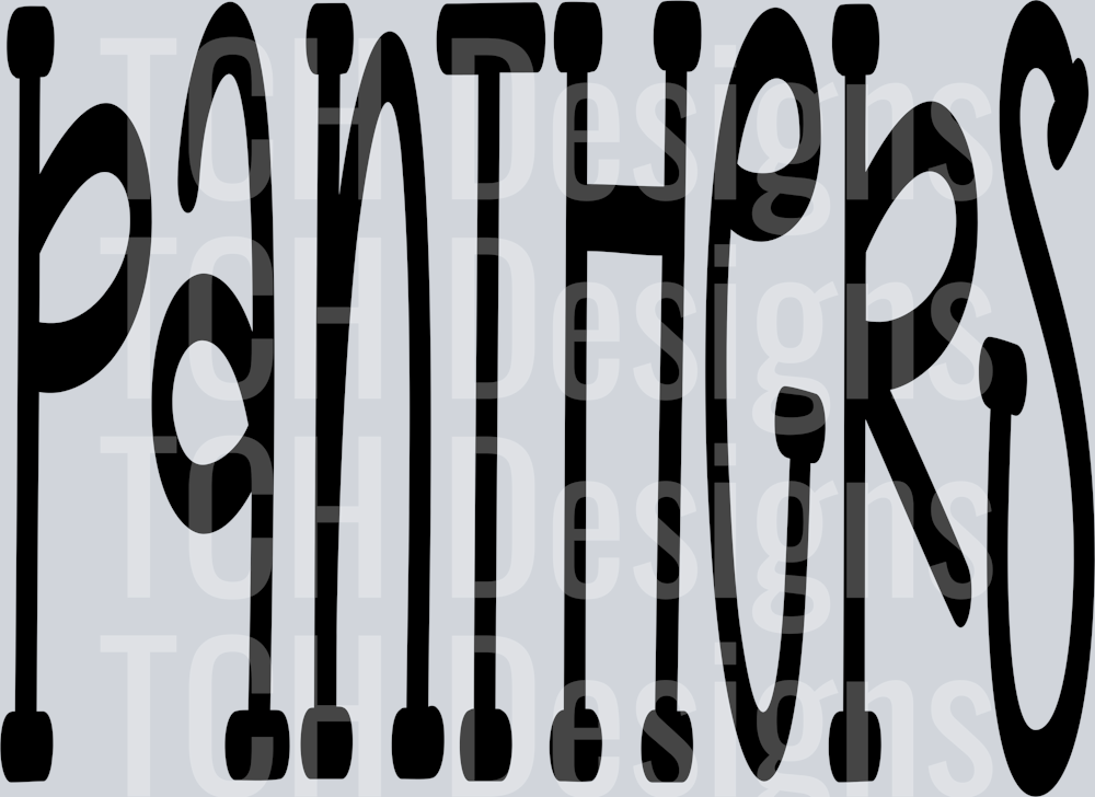 PANTHERS black
