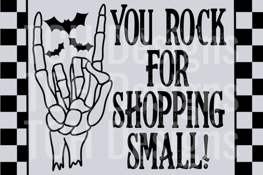 You Rock For Shopping Small Thermal