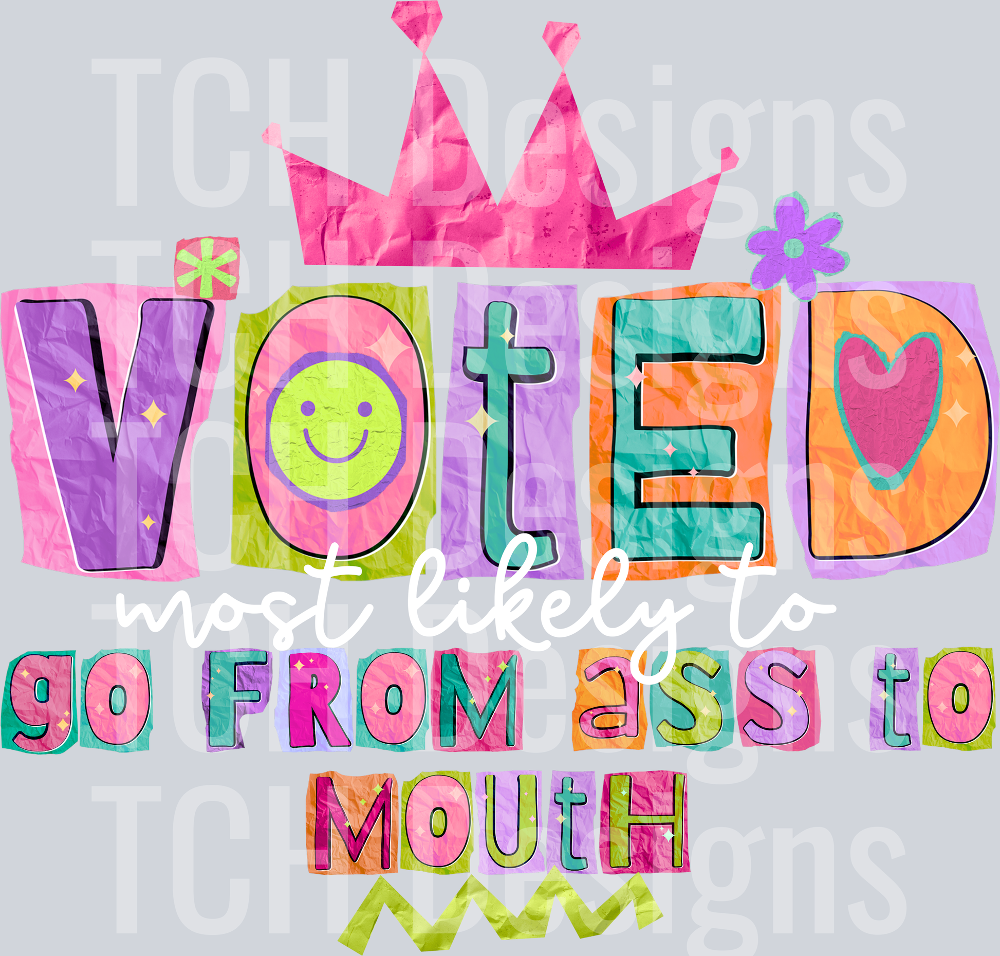 voted most likely to go from ass to mouth white