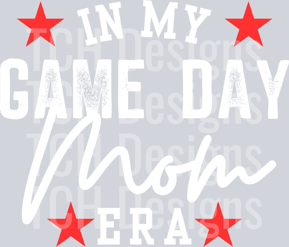 InMyGameDayMomEraRed