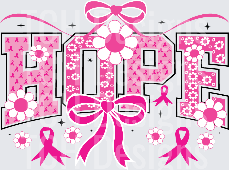 Hope Ribbon and Bows