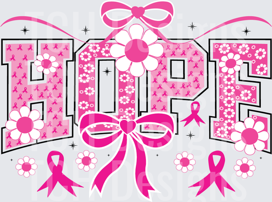 Hope Ribbon and Bows