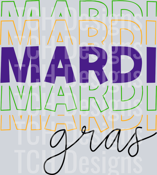 mardi gras stacked