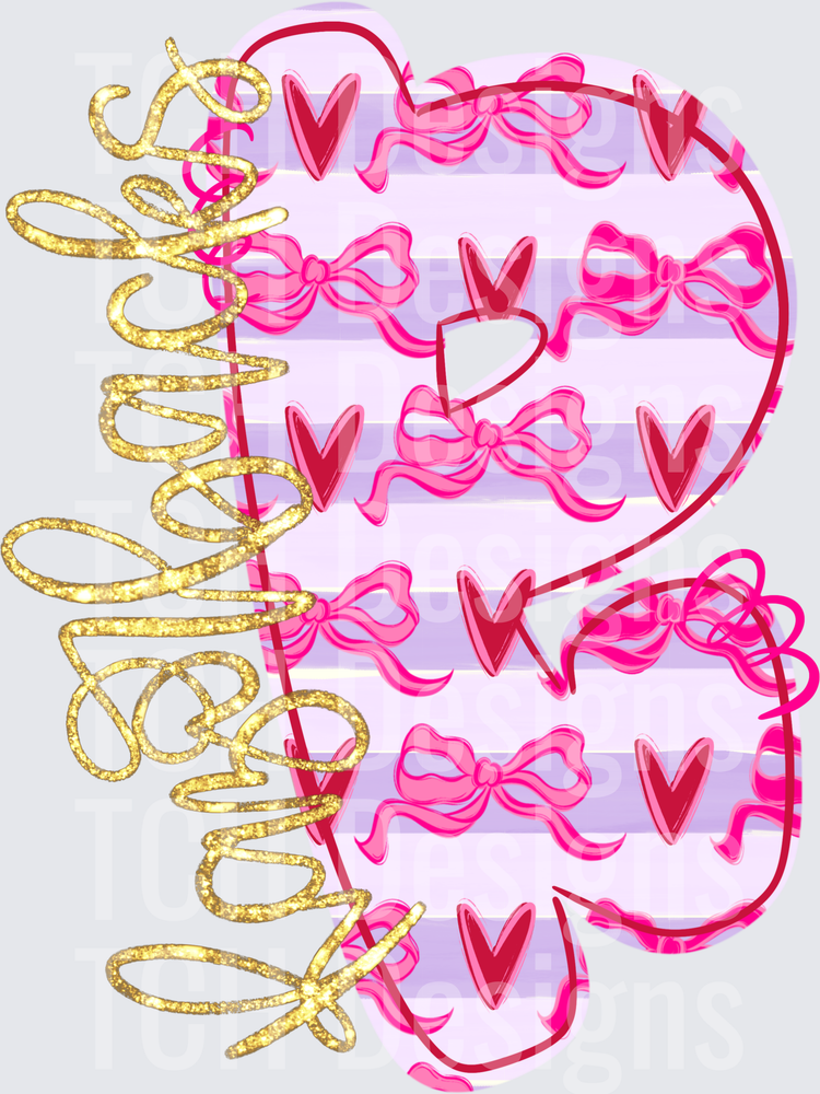 Razorbacks Bows and Glitter