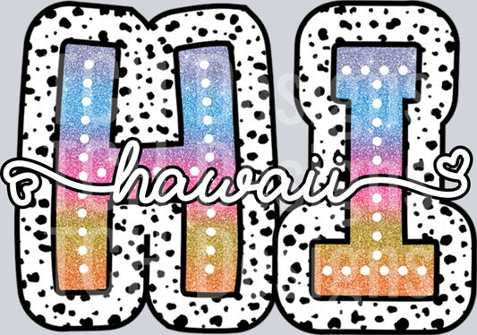 HAWAII-TIEDYE DOTTIE STATE