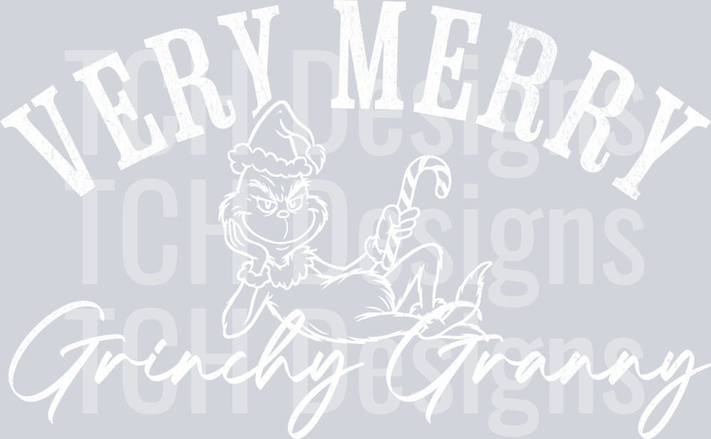 Very merry Grinchy granny