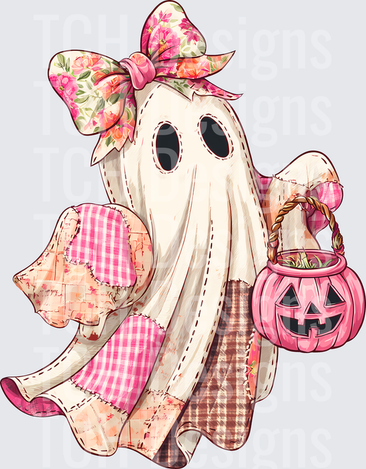 Pink Girly Ghost