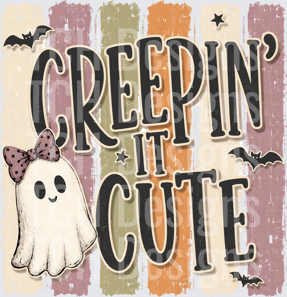 Striped Creepin It Cute