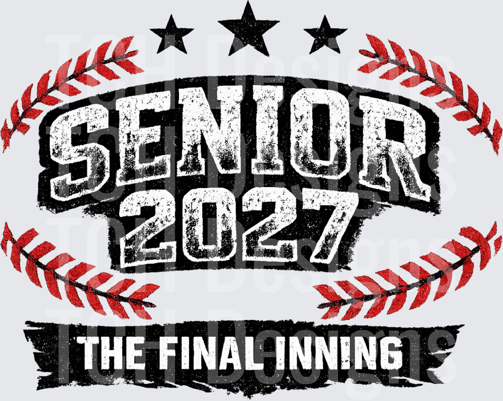 Senior 2027 Baseball The Final Inning Baseball Png (4)
