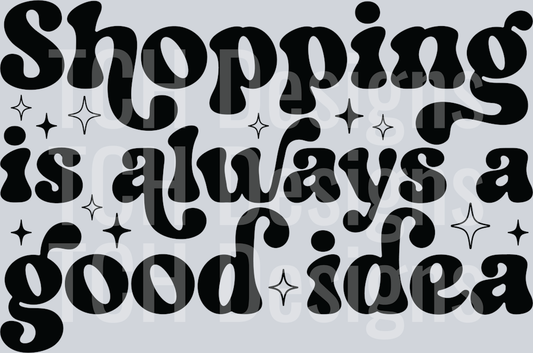 13-Shopping is always a good idea