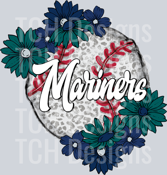 MarinersFloralBaseball