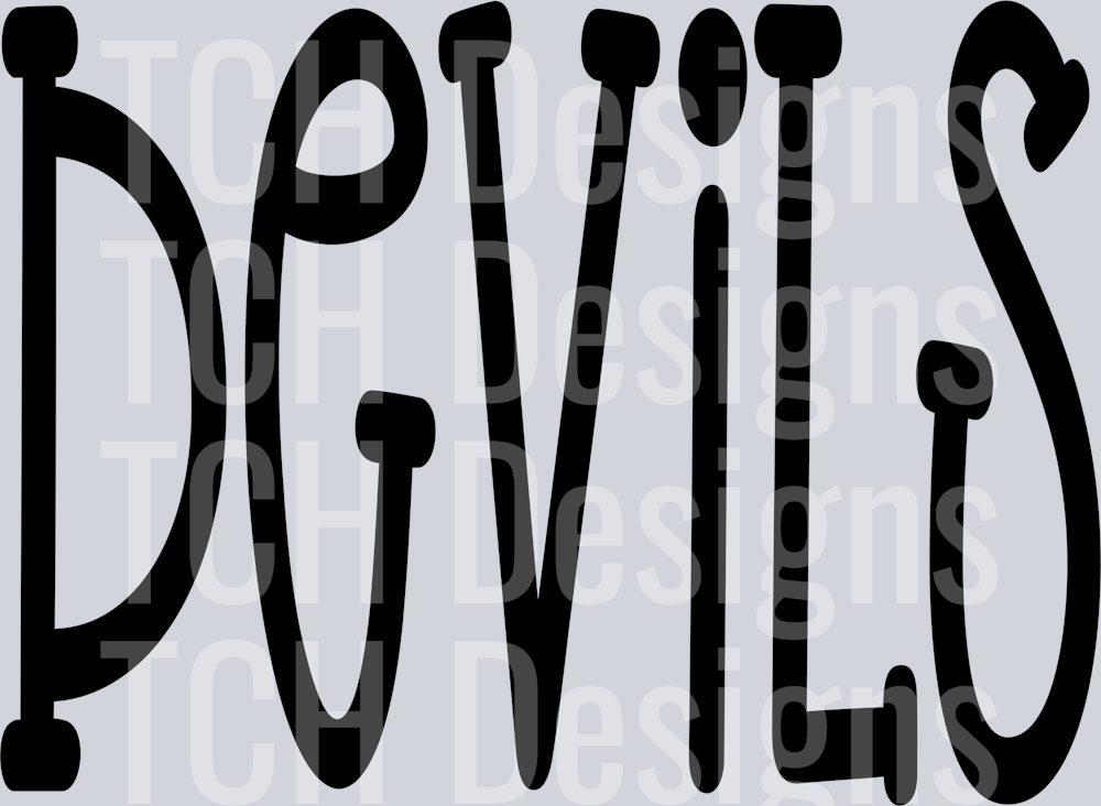 DEVILS black
