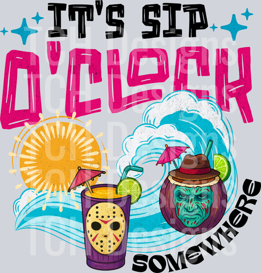 its sip oclock somewhere HWDS
