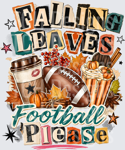 Falling Leaves Football Please