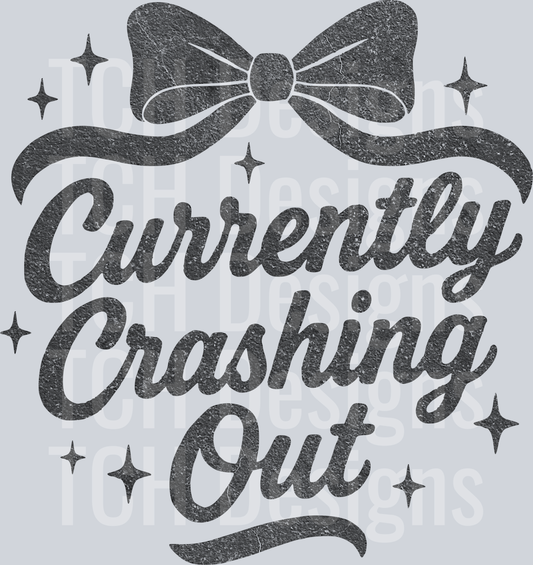 CrashingOutRetroBow_finalBlack - Artboard 8