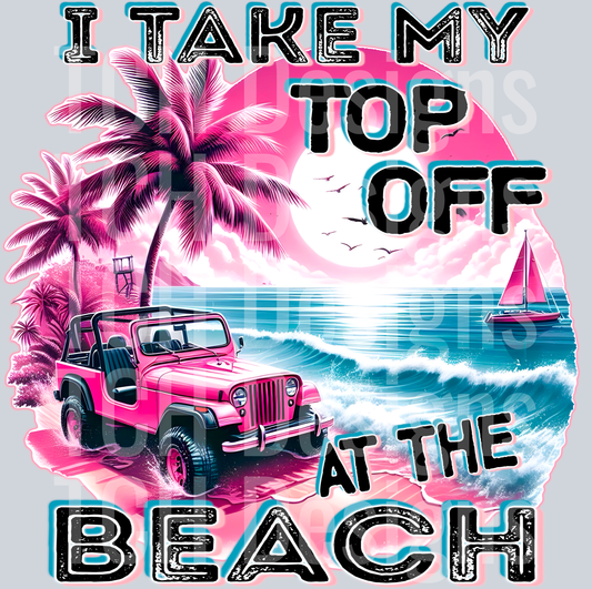 I Take My Top Off