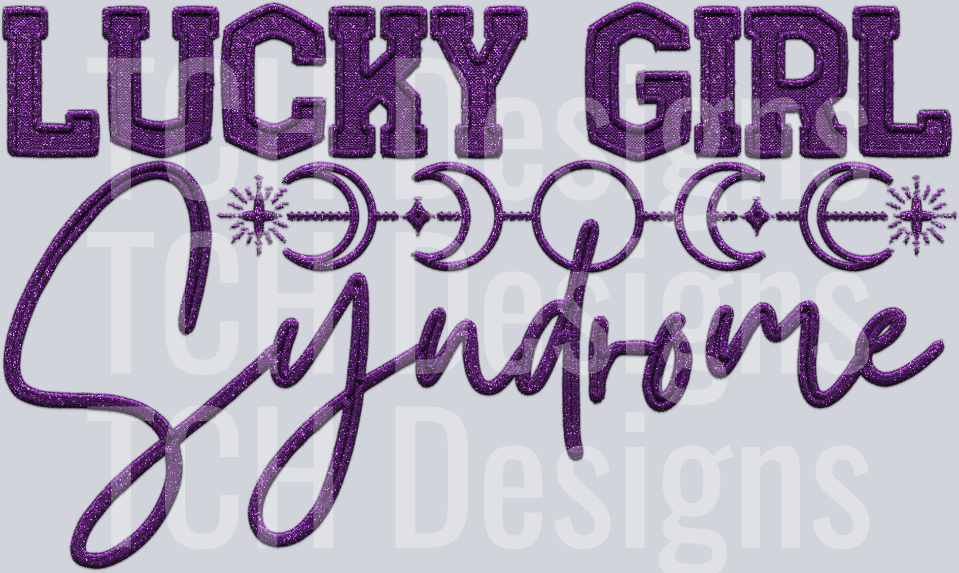 lucky girl sydrome PURPLE HWDS